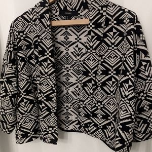 Cropped southwest print jacket (Forever 21 - Medium)